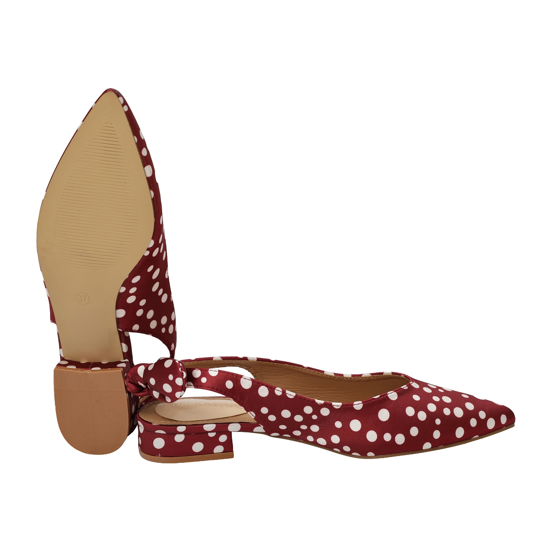 Ballerine pois - tacco 3,0 cm