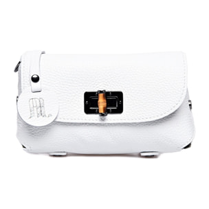 Borsa a tracolla Anna Luchini Bianco