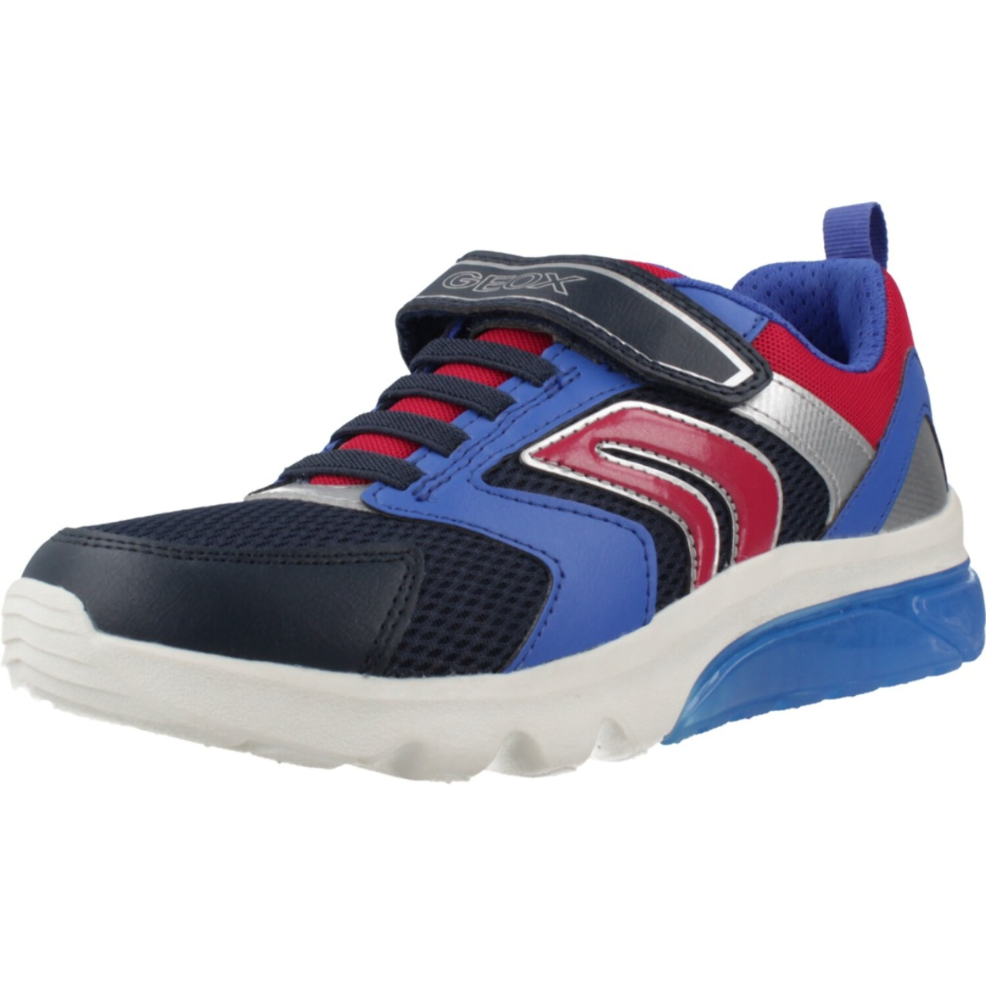 Zapatillas Niño de la marca GEOX  modelo J CIBERDRON BOY AZUL