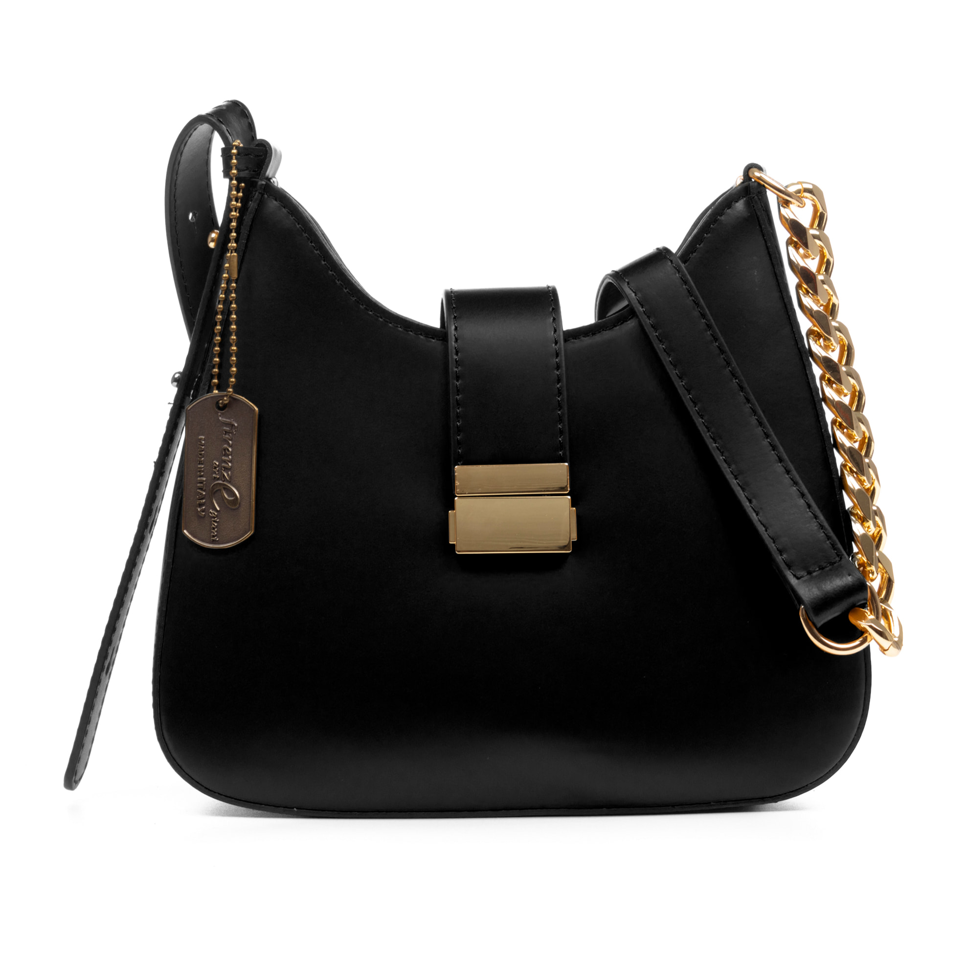 Arbus bolso de hombro mujer. Piel auténtica acabado Ruga.