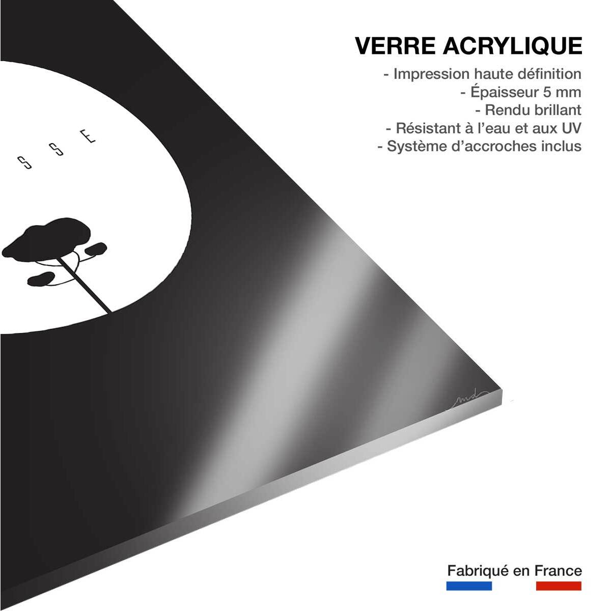 Tableau minimal seignosse Tableau plexiglas