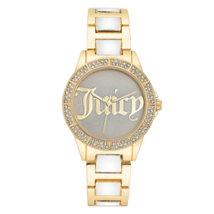 Reloj Juicy Couture JC1308WTGB Mujer Analogico Cuarzo con Correa de Metal