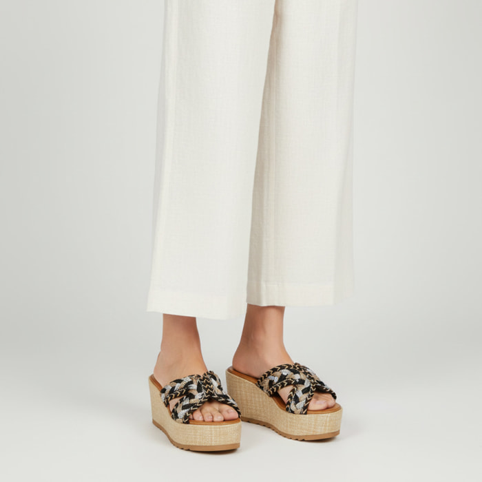 Ciabatta - tacco 6,5 cm - plateaux 4,0 cm