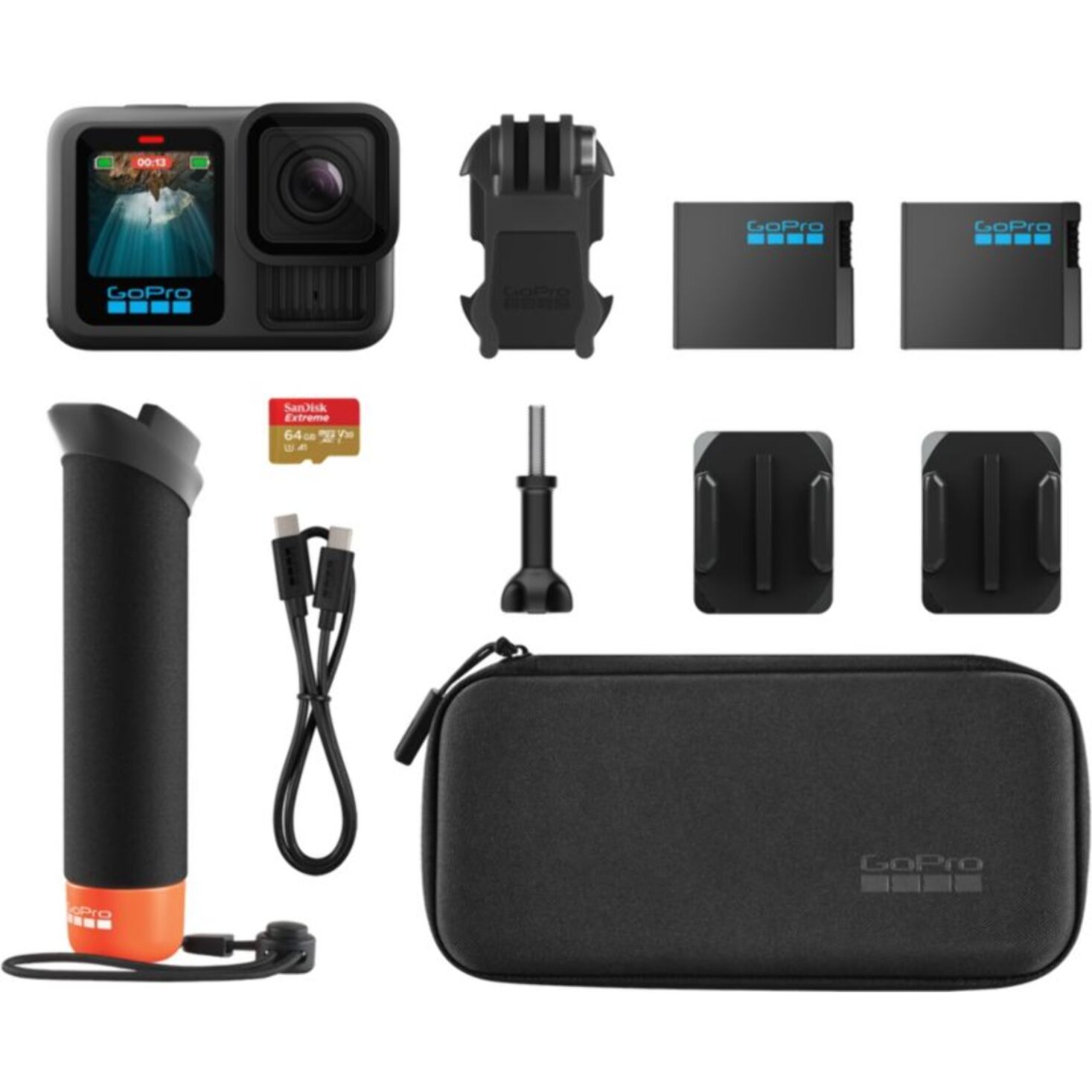 Caméra sport GOPRO HERO13 Black + Accessories