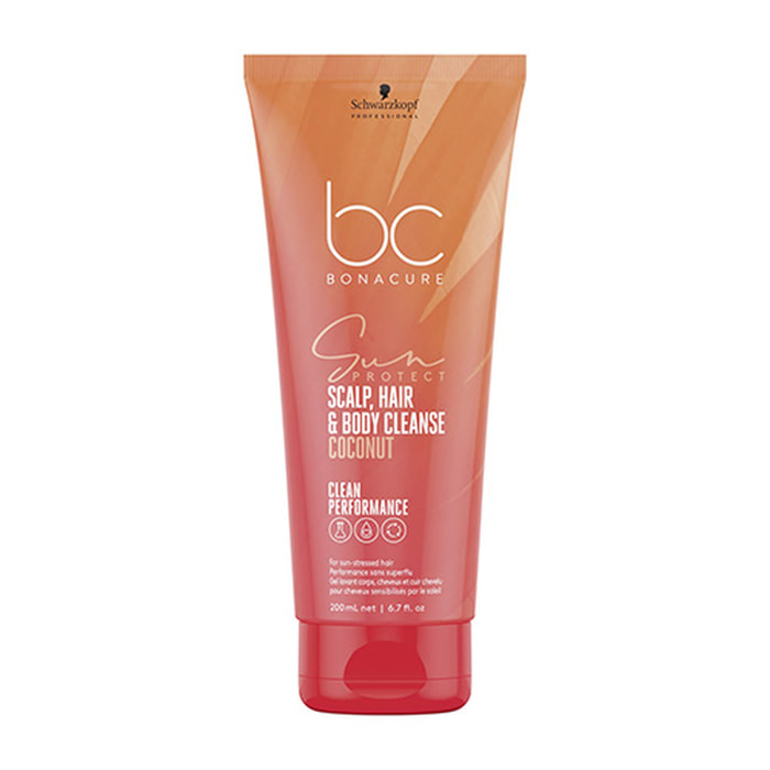BC Sun Protect - Gel lavant corps, cheveux et cuir chevelu 200ml