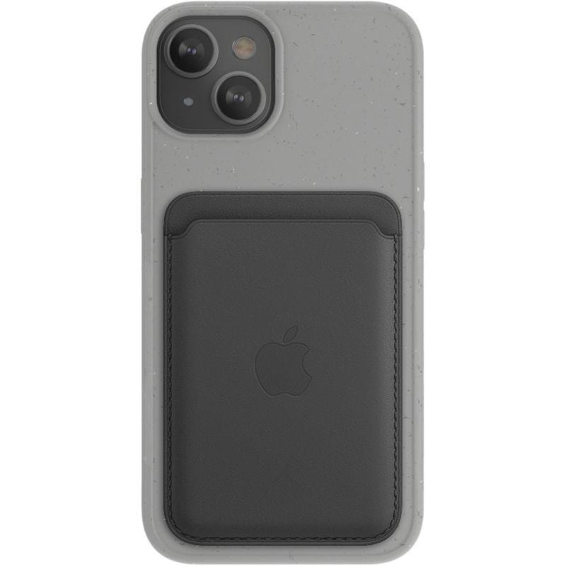 Coque WOODCESSORIES iPhone 13 Antimicrobial gris MagSafe