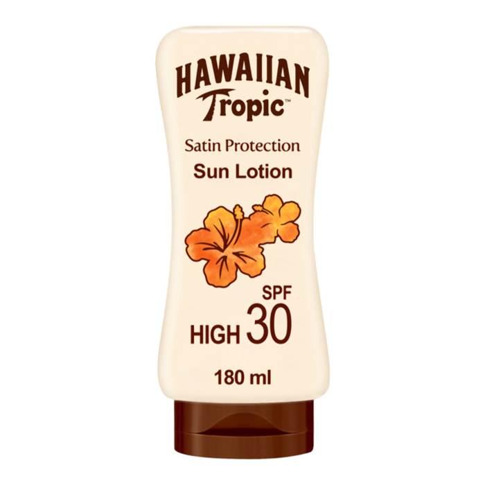 Pack de 2 - Hawaiian Tropic - LOTION PROTECTRICE SATIN SPF30 180ml