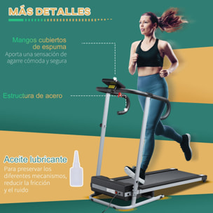 Cinta de Correr y Andar Eléctrica Acero ABS PVC,122x62,5x119cm