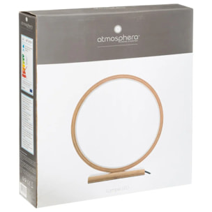 Lampe LED "Stela" bambou H32cm