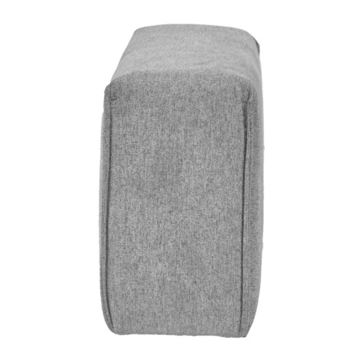 Accoudoir en tissu gris pour canapé modulable - FINN