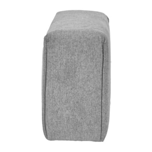 Accoudoir en tissu gris pour canapé modulable - FINN