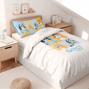 Funda nordica BLUEY + funda almohada 45x125