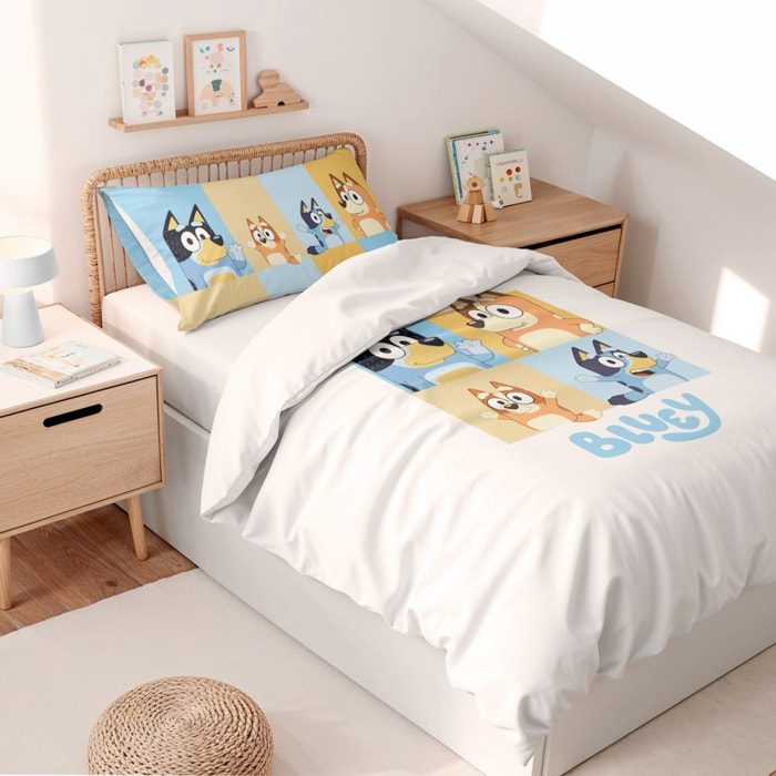 Funda nordica BLUEY + funda almohada 65x65
