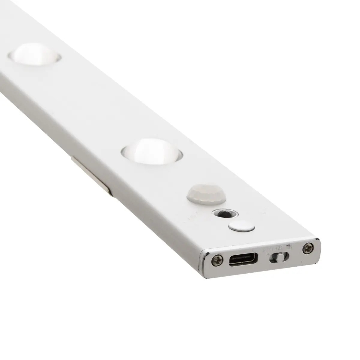 Lampe LED Cat Eye 33cm Argent