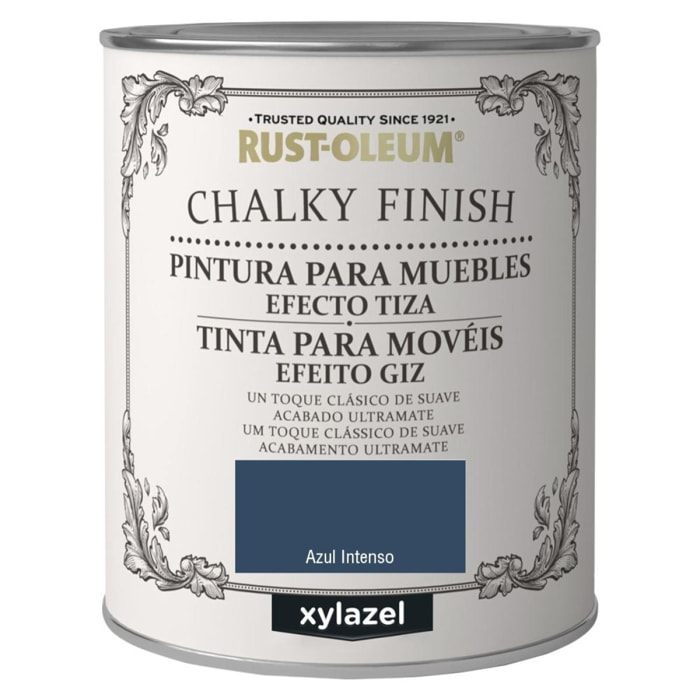 Chalky muebles 750ml azul intenso lata