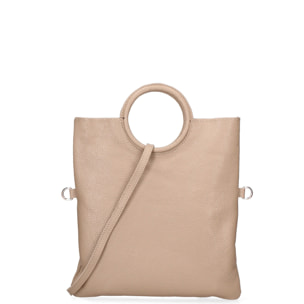 Borsa a mano da donna Made in Italy - Modello Valora Chic - 100% pelle - 29.0 x 30.0 x 1.0 cm