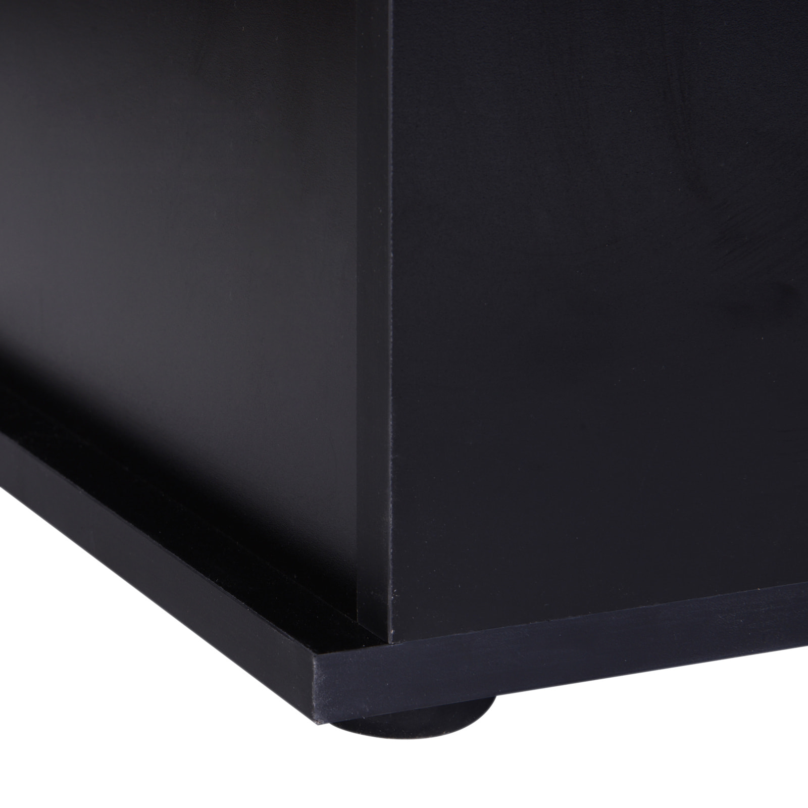 Baúl de Almacenamiento de Madera Arcón de Almacenamiento con Tapa Carga Máx. 60 kg para Dormitorio Salón 100x40x40 cm Negro