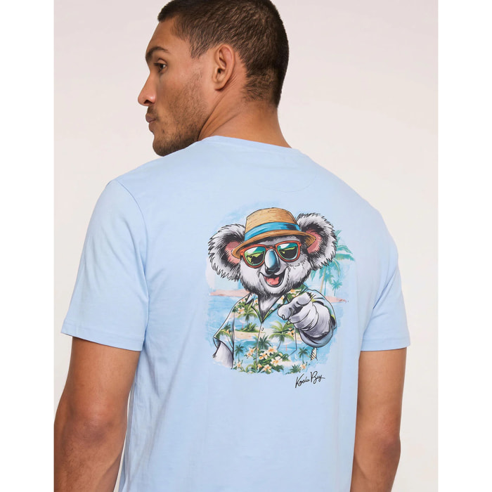 Camiseta Manga Corta Azul - Higgins