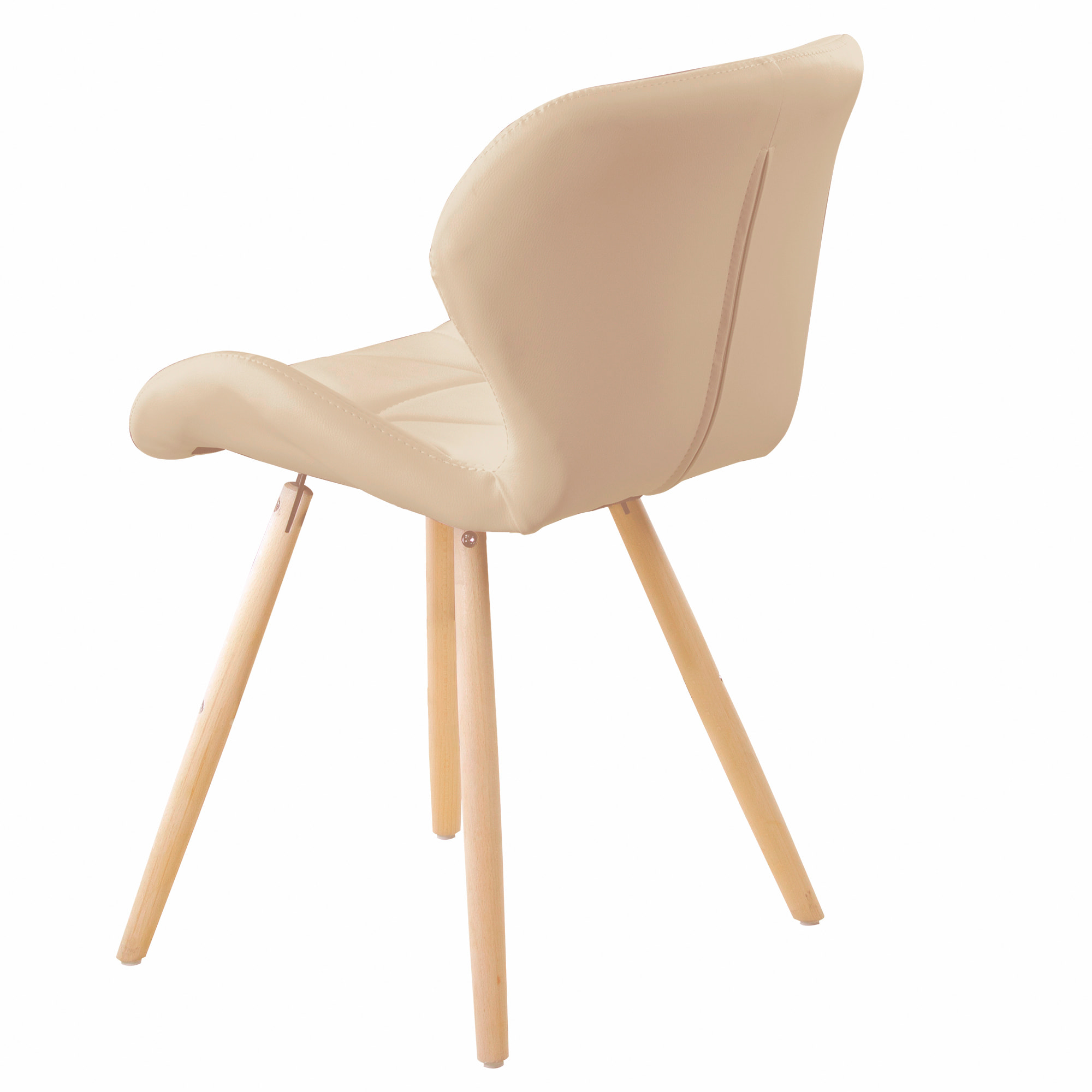 Silla Estocolmo Quilted Beige