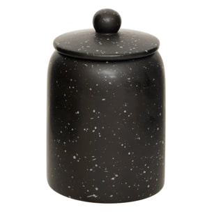 Boîte en céramique Wonja noir 10x10cm