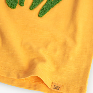 Camiseta punto flamé de niña -BCI