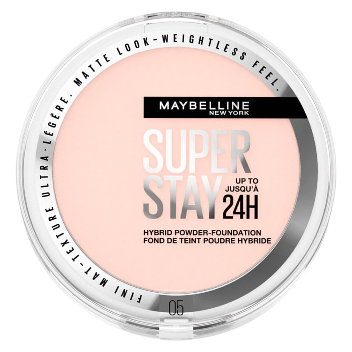 Fondotinta in Polvere 05 Super Stay 24h Hybrid Matte Waterproof