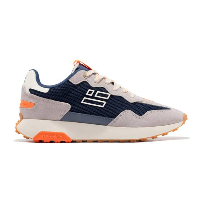 Zapatillas Deportivas Hombre  Active Flag Mesh Azul Marino