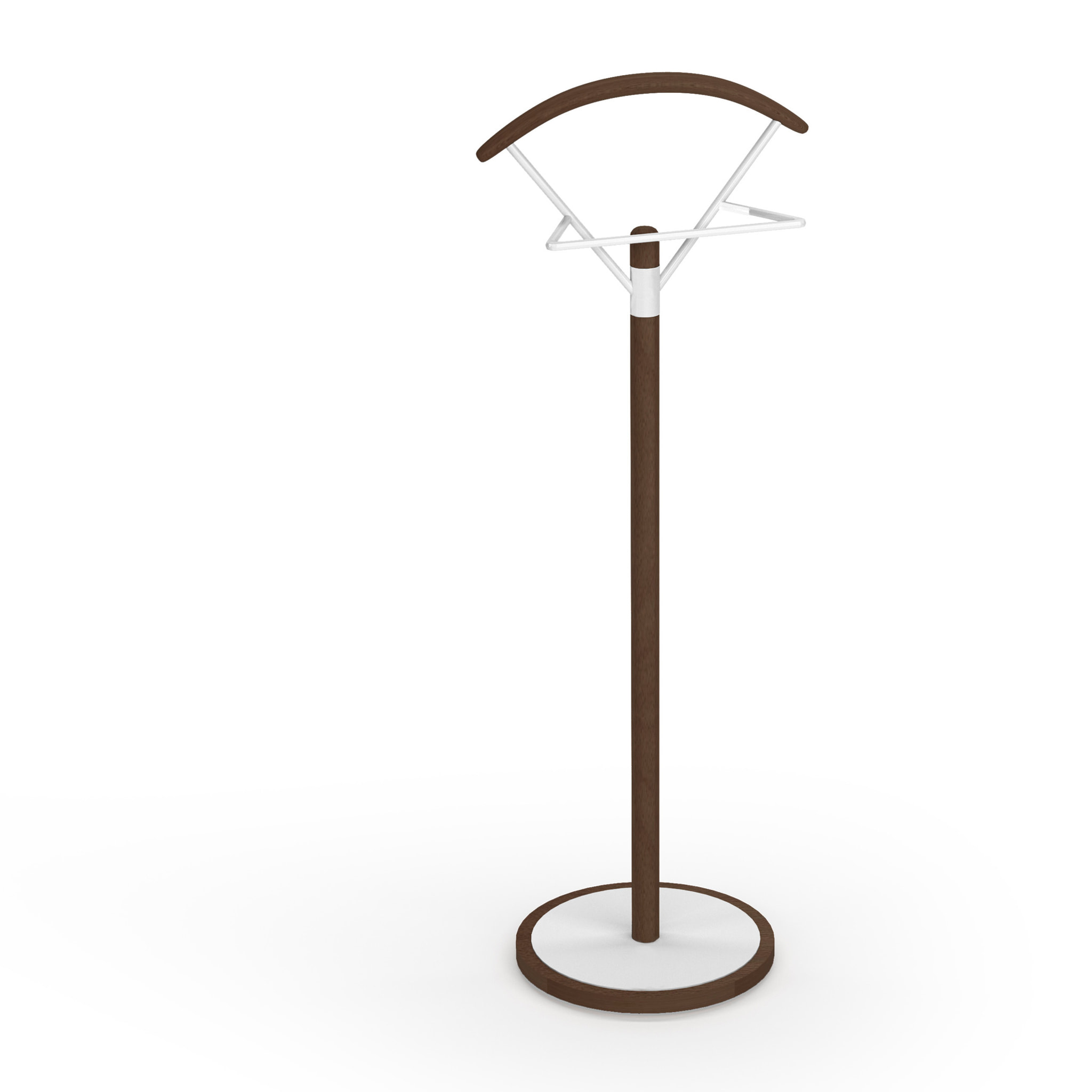 Galán de noche Finlande wengué-blanco 117x42x34 cm