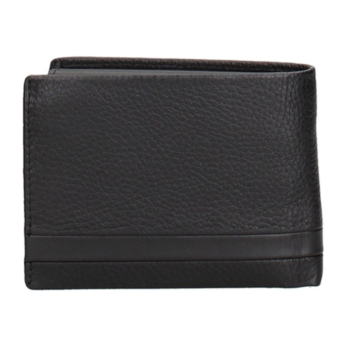 Portafoglio uomo in vera pelle - Modello Aurelian Ultra - Casual - 9.0 x 11.5 x 2.0 cm