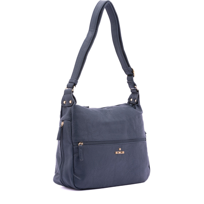 Borsa a spalla da donna - Modello False - Ecopelle - 35.0 x 26.0 x 11.0 cm