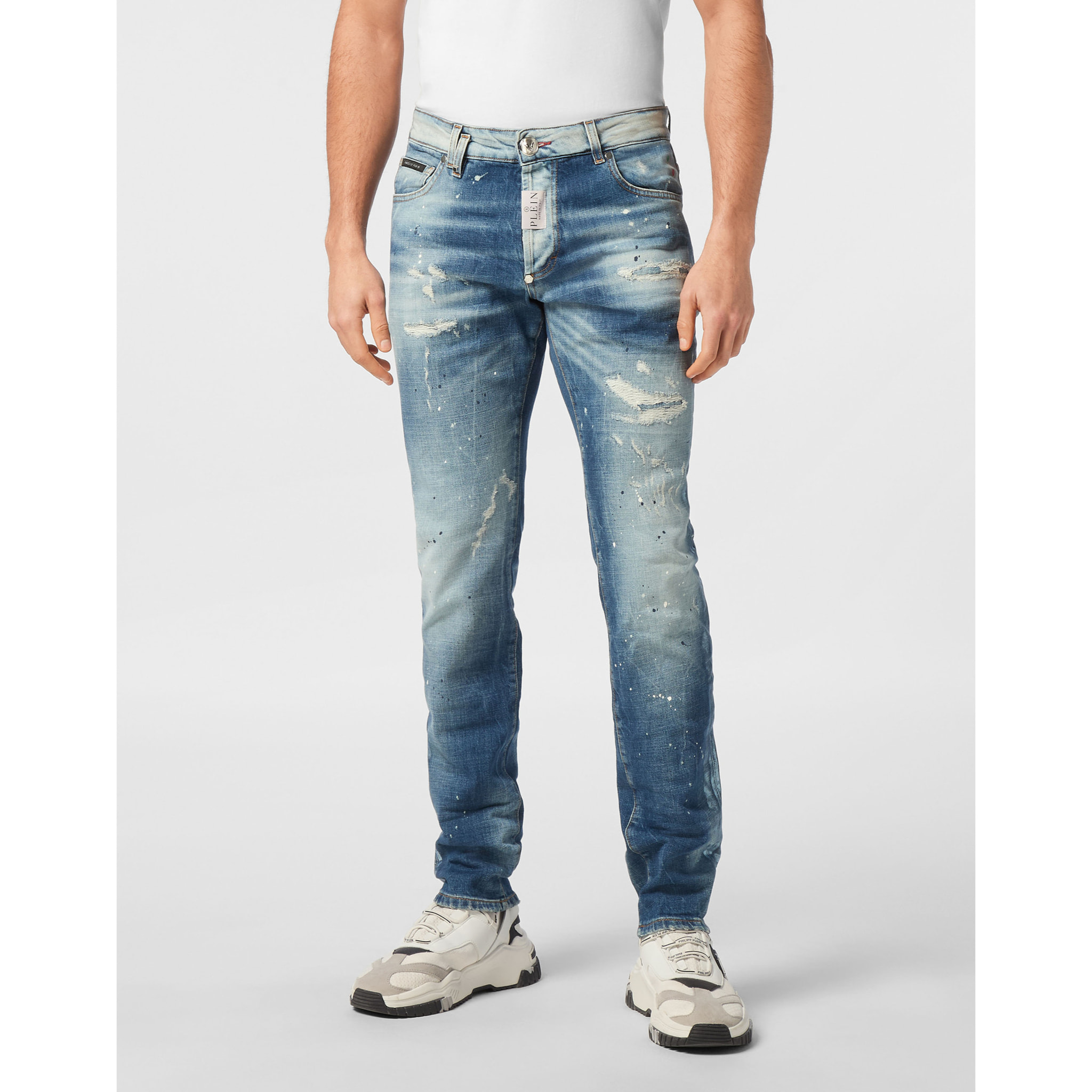 PHILIPP PLEIN Jeans Straight Cut PAISLEY