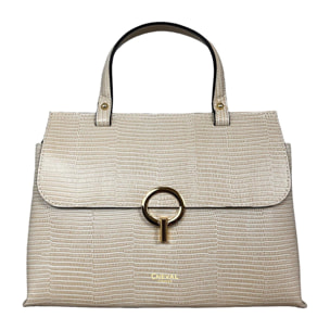 Borsa a mano Cheval Firenze Evelyn Beige