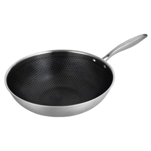 Wok   triplex - "BlackSteel"