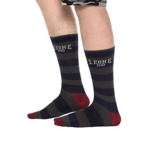 Calcetines deportivos unisex Leone 1947 Apparel Basic Stripes