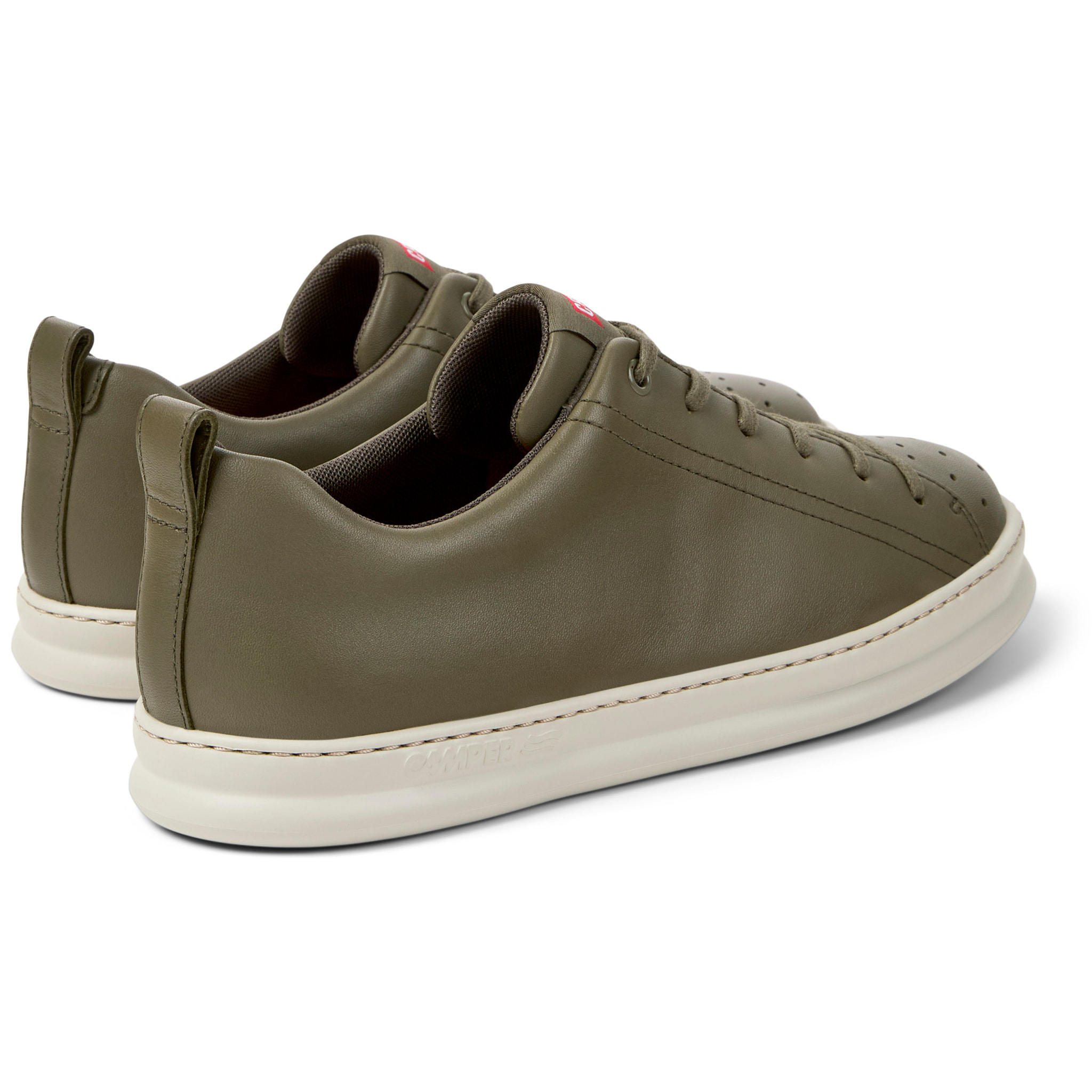 Sneakers - CAMPER Runner Four - Verde - Pelle liscia