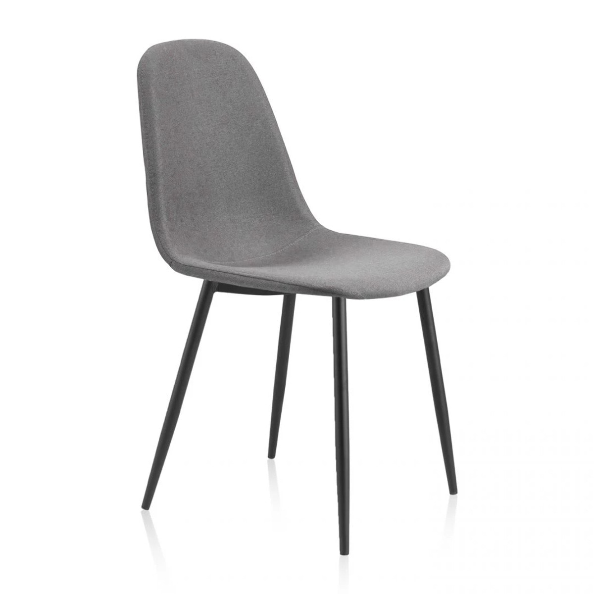 Pack 4 sillas de comedor Hall Gris