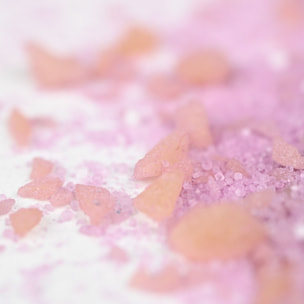 Crackling Bath Salts - Sels de Bain Roses Crépitants Parfum Fruits Rouges 60 g