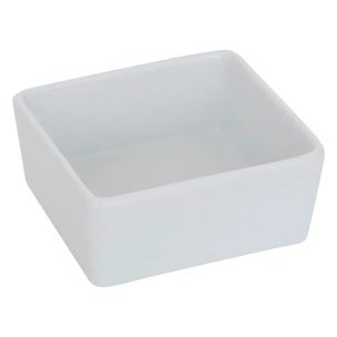 Service apéritif Bambou 9 pièce(s) blanc L58xp22xH5cm