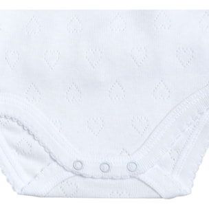 Body bebé tirantes volantes calado