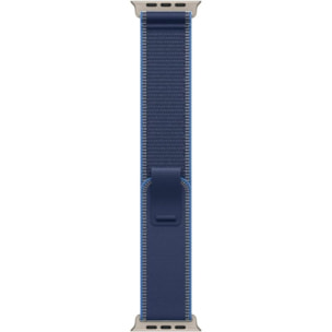 Bracelet APPLE 49 mm M/L Trail bleu/bleu vif naturel