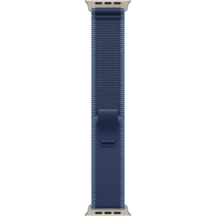 Bracelet APPLE 49 mm M/L Trail bleu/bleu vif naturel