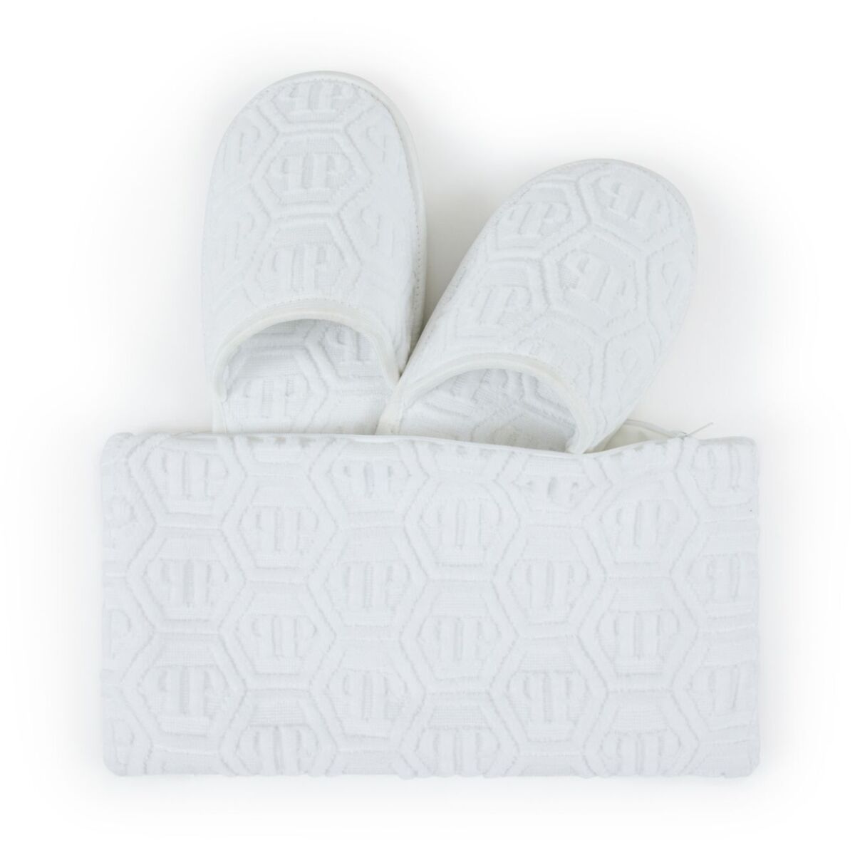 PHILIPP PLEIN Flat Slippers Hexagon
