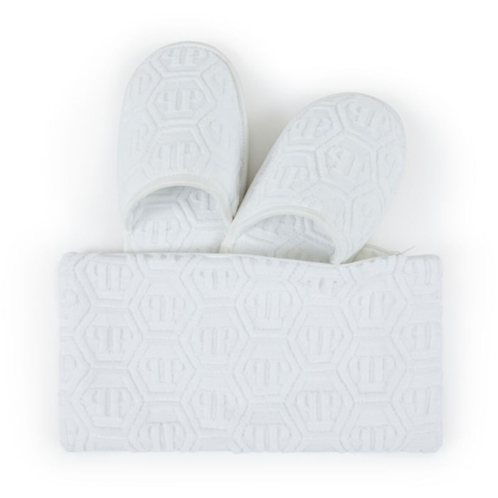 PHILIPP PLEIN Flat Slippers Hexagon