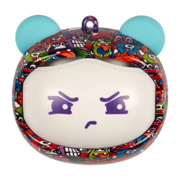 Ecouteur Sans Fil - BE MIX - Multiface - Printés - Multicolore