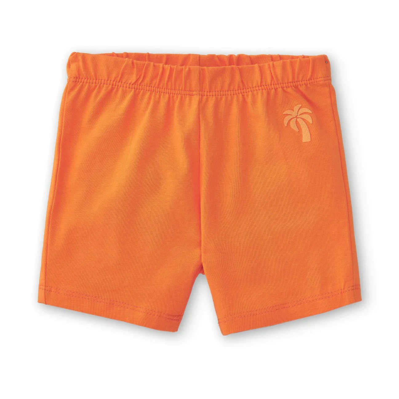 Short de niña naranja