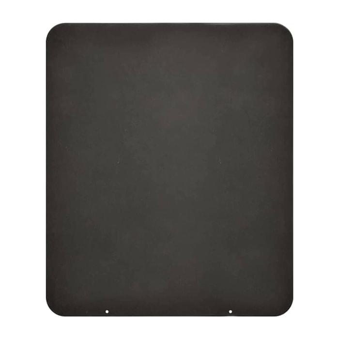 Accessorio riscaldamento Allerona, Accessorio per stufa, Utensili per il riscaldamento, Made in Italy, 60x70 h1 cm, Nero