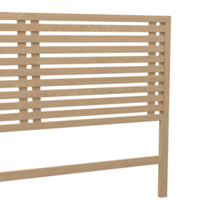 Tête de lit sur pieds Ava en tasseaux 160cm