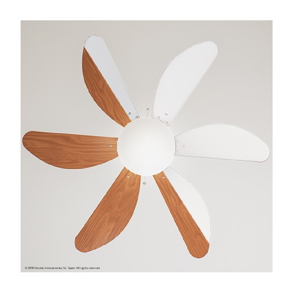 Cecotec Ventilateur de Plafond avec Lumière EnergySilence Aero 360. 50 W, Faible