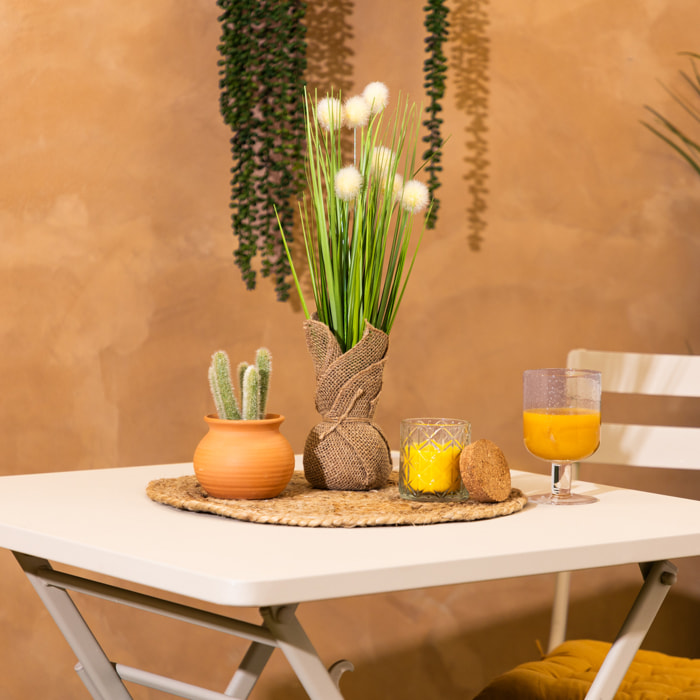 Plante artificielle en pot "Lari" vert H42cm
