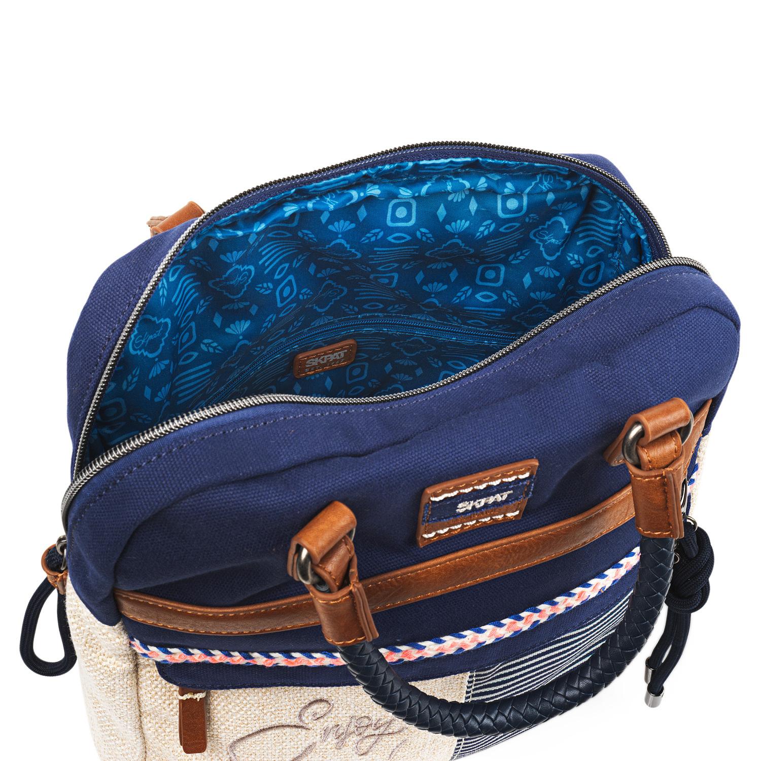 Bolso Mochila Mujer Skpat Genova Azul Marino